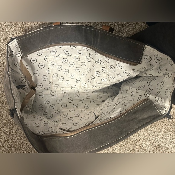 Myra cattle hide bag - Picture 3 of 5